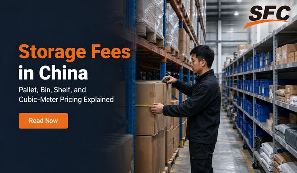 Storage Fees in China: Pallet, Bin, Shelf, and Cubic-Meter Pricing Explained